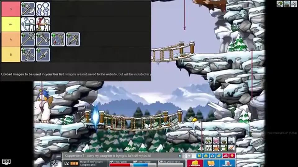 Community 2nd-job rank board — not an official Nexon list