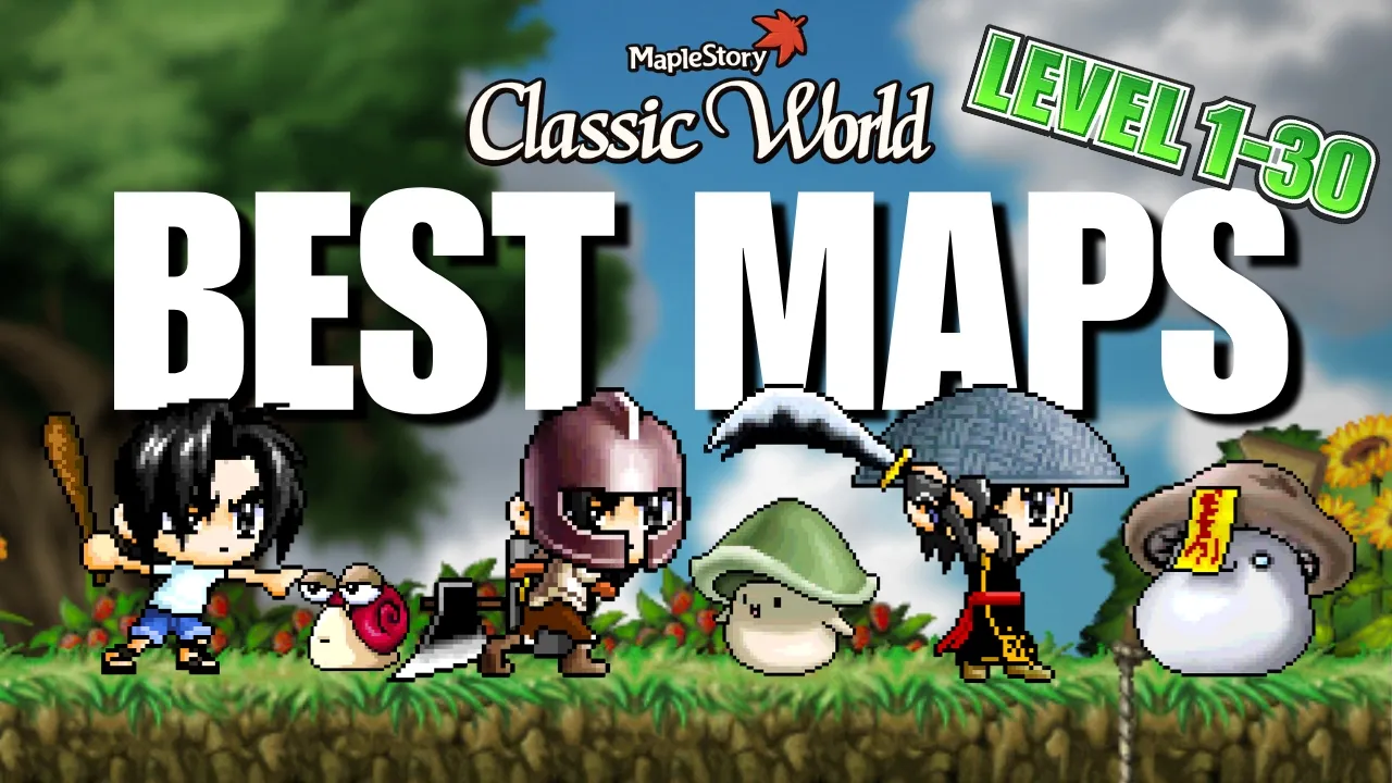 MapleStory Classic World leveling