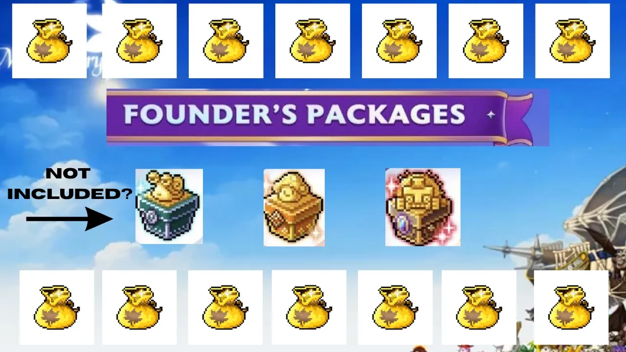 MapleStory Classic World founders pack